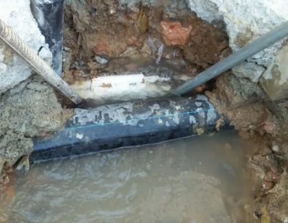 肇东测漏水之水管漏水